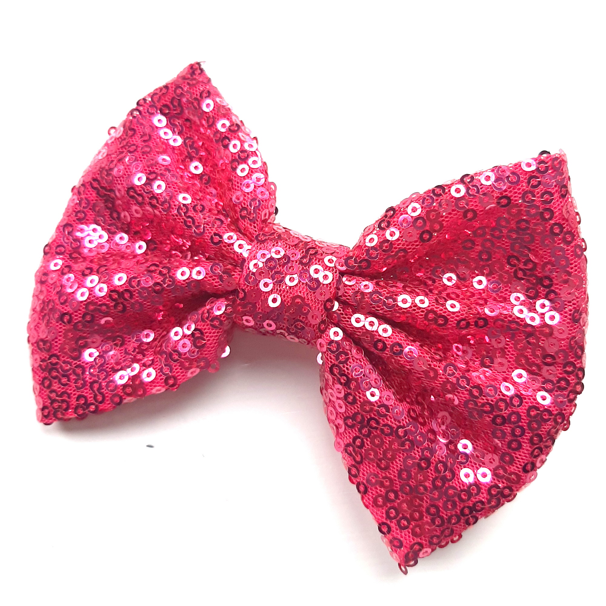 roze_strik_haarspeld_haarstrik_meisje_knot_glitters_grote_speld_turnen_gymnastiek_donkerroze