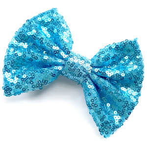 blauwe_strik_haarspeld_blauw_lichtblauw_blue_glitters_grote_speld_turnen_gymnastiek_bow_gymnastics