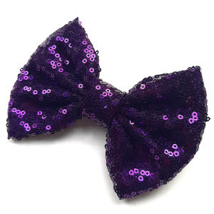 paarse_strik_haarspeld_haarstrik_meisje_knot_vlecht_lange_haren_glitters_grote_speld_aubergine_bow_gymnastics
